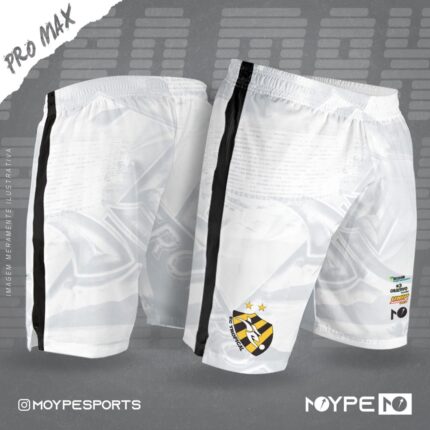 Shorts Passeio Infantil Tropical 2026 Branco