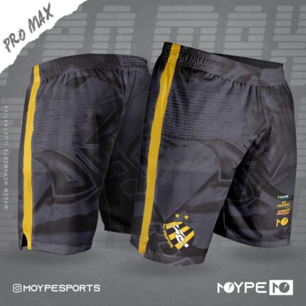 Shorts Passeio Infantil Tropical 2026 Preto