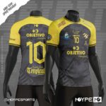 Camiseta Futebol Babylook Tropical 2026 Preta